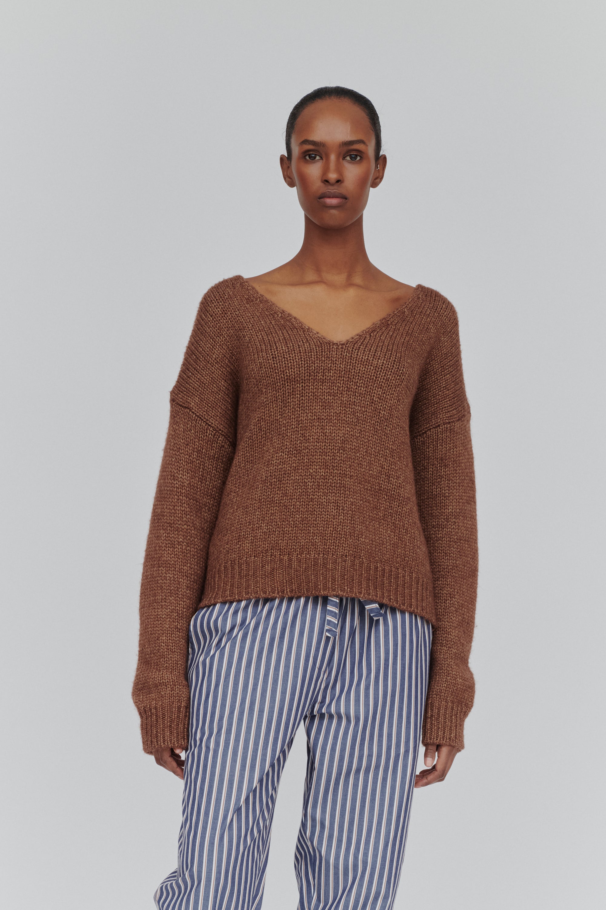 Basic Apparel Kerala V. Sweater Sweaters 460 Carafe